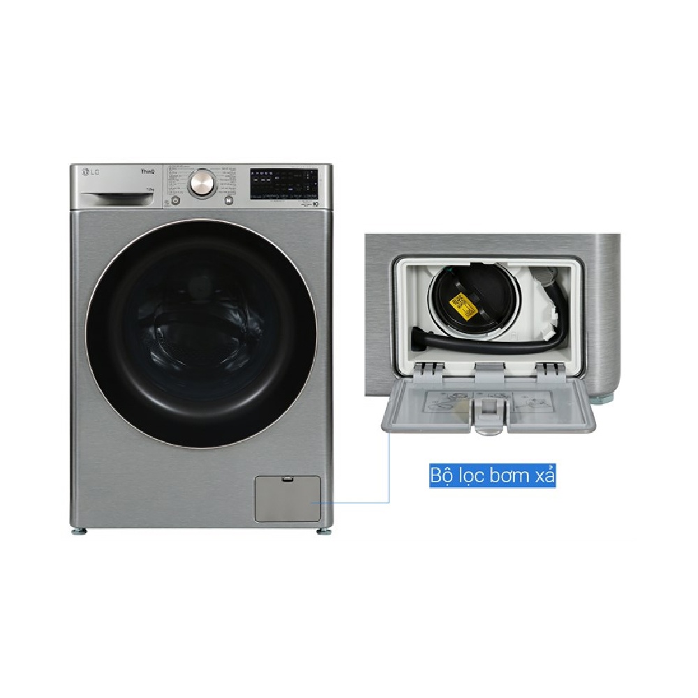 Máy giặt LG AI DD Inverter 12 kg FV1412S3PA